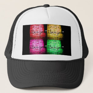 Casquette Pop Art Graffiti Love Wall