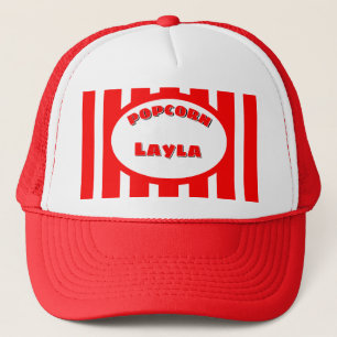 Casquette Popcorn Votre nom
