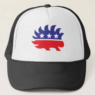 Casquette porc-épic libertaire