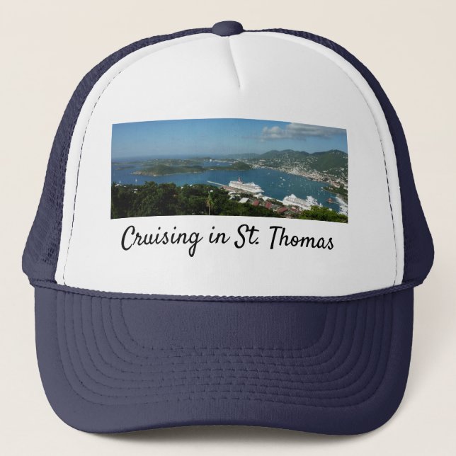 Casquette Port à St. Thomas Îles Vierges américaines (Devant)