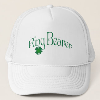 Casquette porte-anneau Shamrock vert et blanc Emer