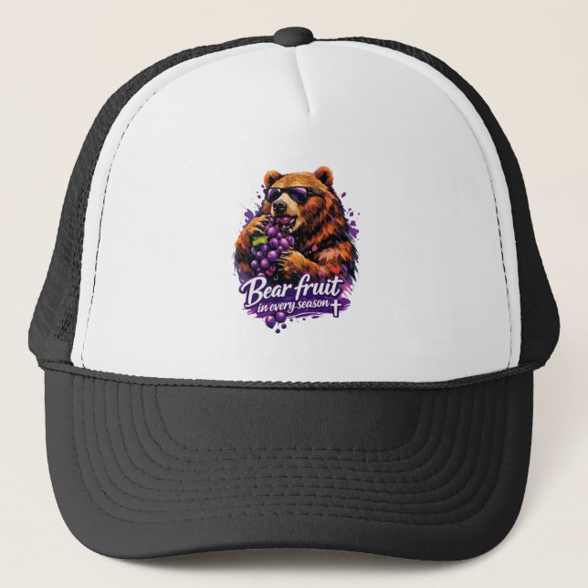 Casquette Porter des fruits en toute saison - Chrétien (Devant)