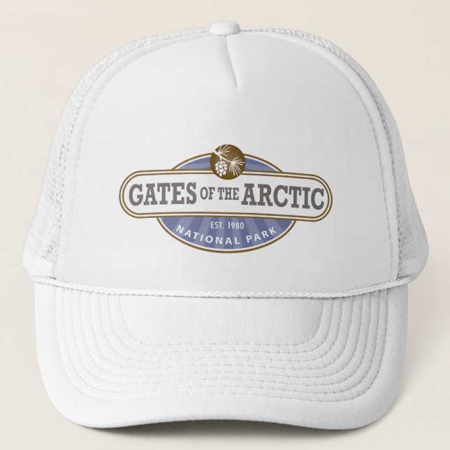 Casquette Portes du parc national de l'Arctique (Devant)