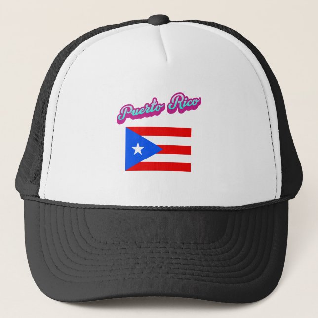 Casquette Porto Rico en fête (Devant)