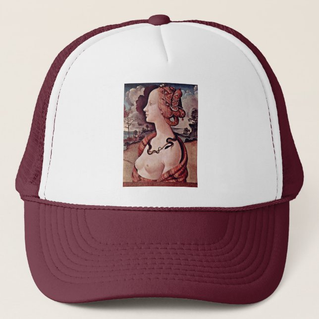 Casquette Portrait de Simonetta Vespucci par Piero di Cosimo (Devant)