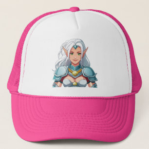 Casquette Portrait d'une belle femme elfe
