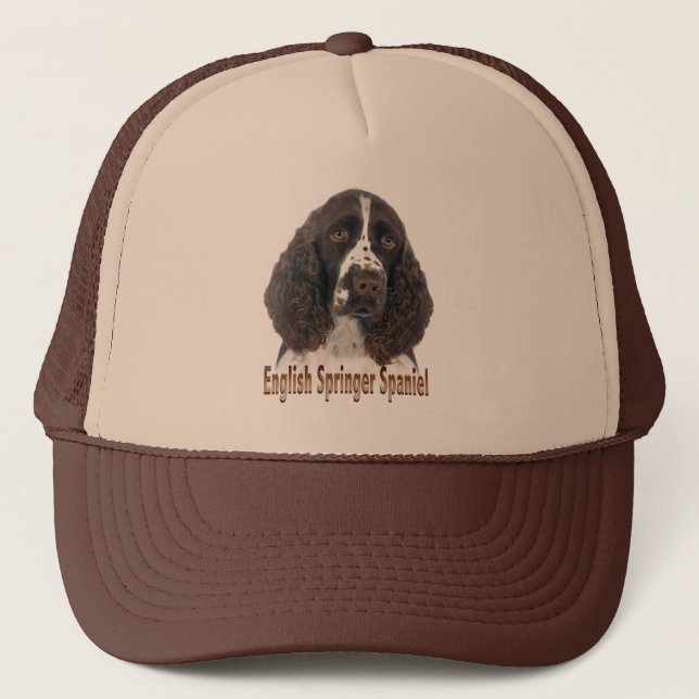 Casquette Portrait espagnol Springer anglais (Devant)