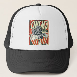 CASQUETTE POSTER DE CINÉMA RETRO