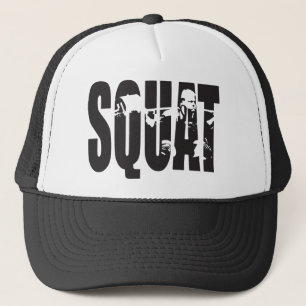 Casquette Posture accroupie - motivation de gymnase