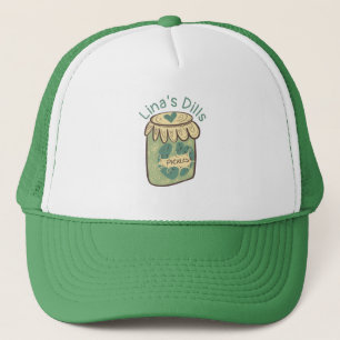 Casquette Pot de cornichons drôle moutarde verte amateur de 
