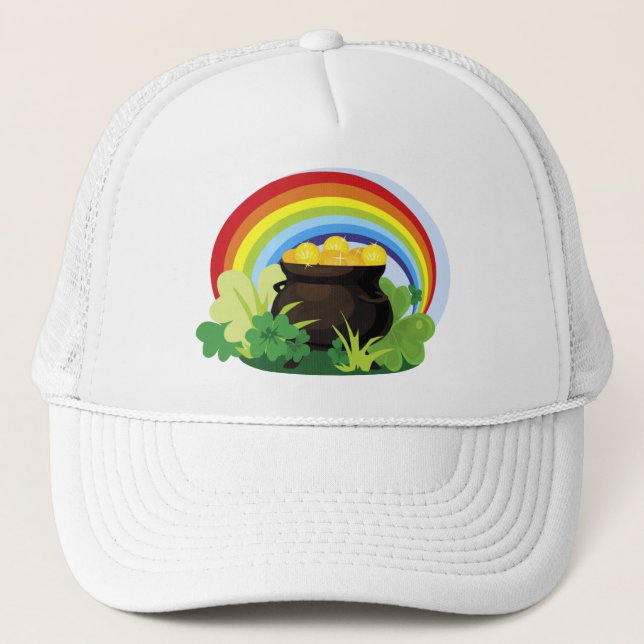 Casquette Pot Of Gold St. Patrick's Day Cadeau (Devant)