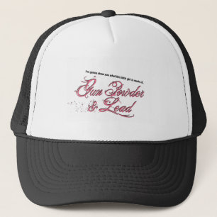 Casquette Poudre et avance d'arme à feu
