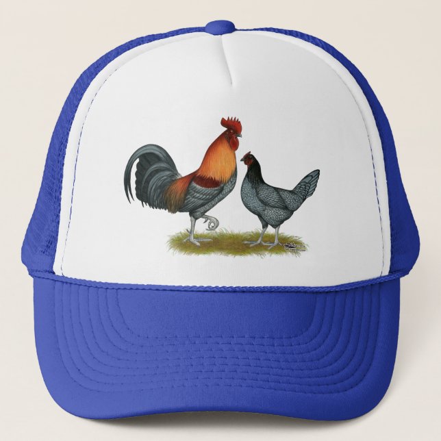 Casquette Poule de bleu du Delaware (Devant)