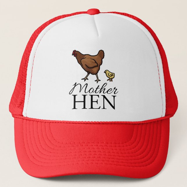 Casquette Poule de mère (Devant)