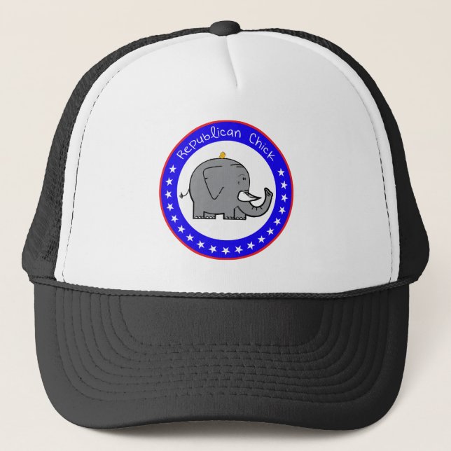 Casquette poule républicaine (Devant)