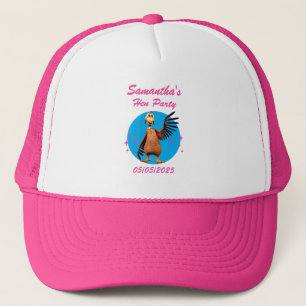 Casquette Poules drôles Soirée de poulet humour de fête