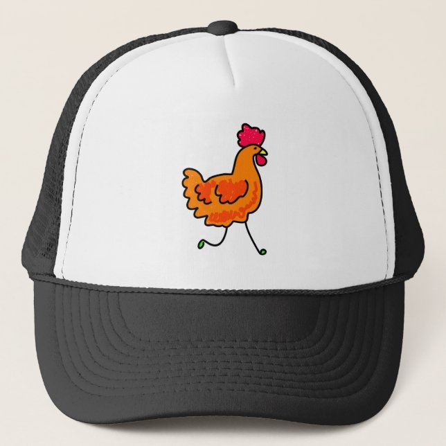 Casquette poulet (Devant)
