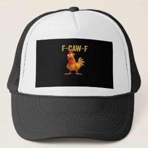 Casquette Poulet créatif et décontracté Funny F-Caw-F