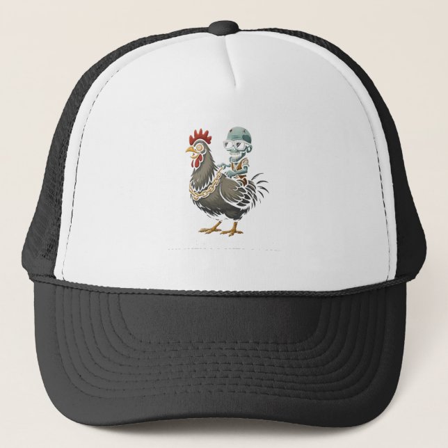 Casquette Poulet de Rider Zombie - Mug de café fou (Devant)