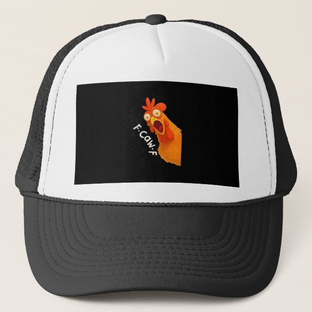 Casquette Poulet F-Caw-F Rétro Classique (Devant)