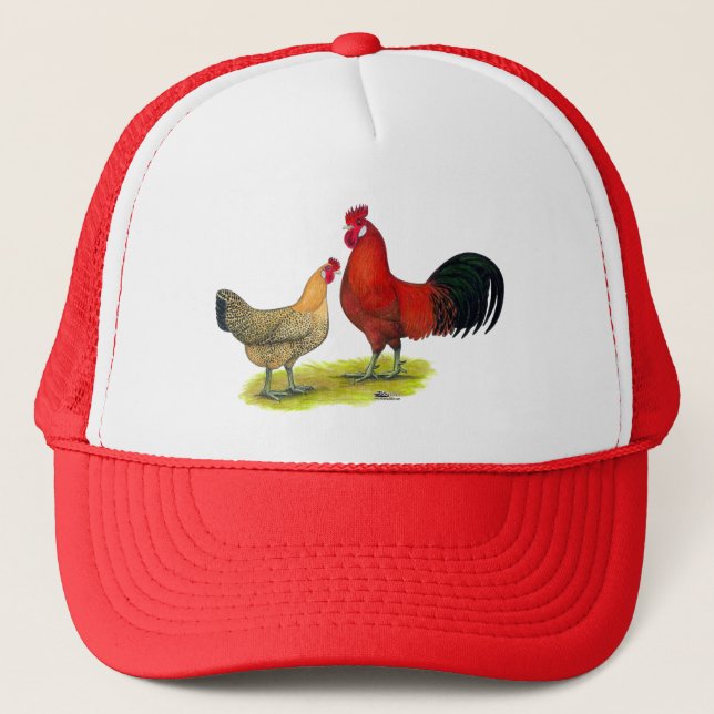 Casquette Poulets de la coupe de beurre sicilienne (Devant)