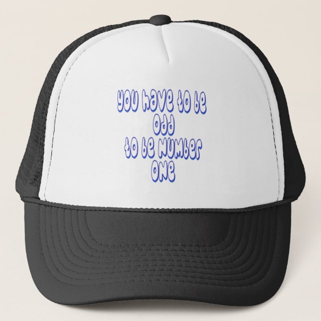 Casquette Pour être numéro un (Devant)