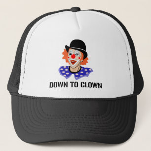 Casquette Pour faire le clown vers le bas plaisanterie drôle