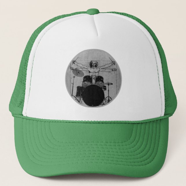 Casquette Pour le batteur de bourgeonnement, (Devant)