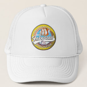 Casquette Pour le logo de l'Indonésie fabuleuse d'aventure