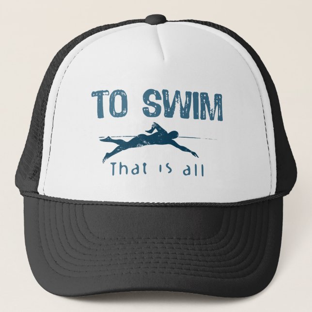 Casquette Pour nager (Devant)