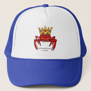 Casquette Pourcentage de crabe, MeWarriorWoman sur Twitch