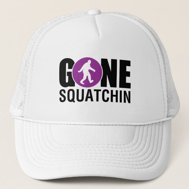 Casquette Pourpre allé de Squatchin (Devant)