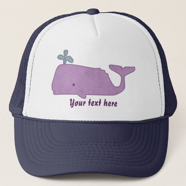 Casquette pourpre de baleine (Devant)