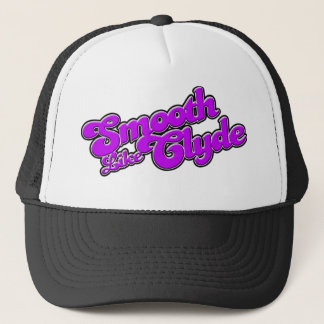 Casquette pourpre de camionneur de logo de SLC