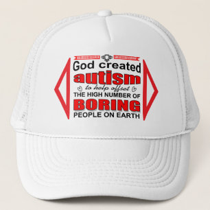 Casquette Pourquoi Dieu a créé l'autisme