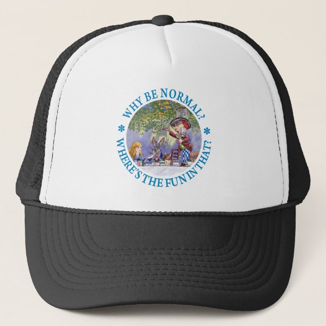 CASQUETTE POURQUOI ÊTRE NORMAL ? (Devant)