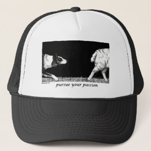 Casquette Poursuivez votre passion border collie