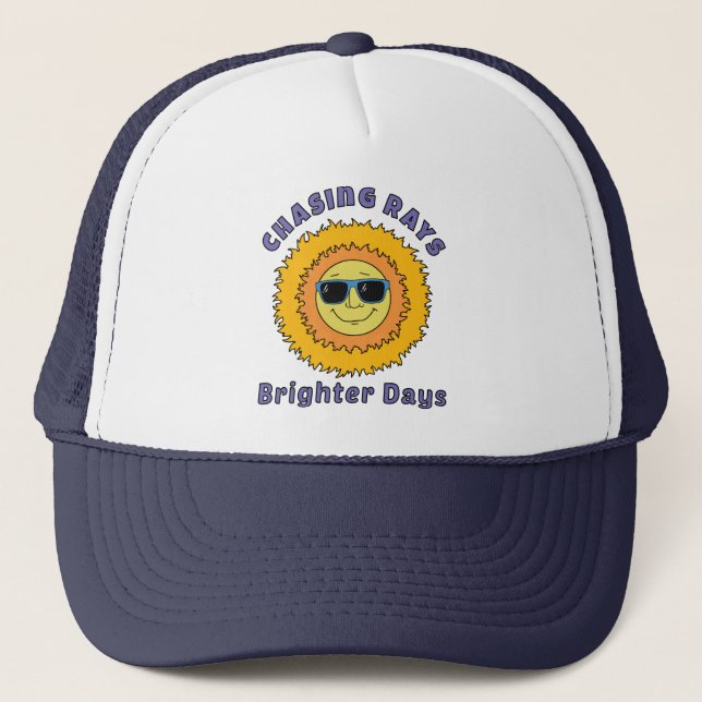 Casquette Poursuivre les rayons (Devant)