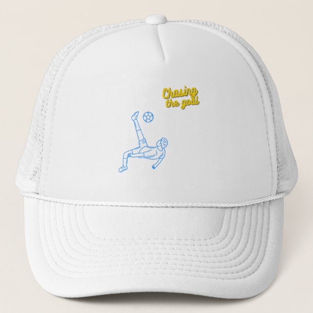 Casquette Poursuivre l'objectif | Conception de sport motiva (Devant)