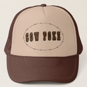 Casquette Poussée mignonne de Cowpoke ou de vache