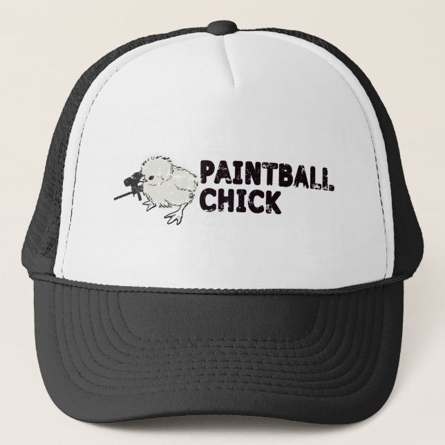 Casquette Poussin de Paintball (Devant)