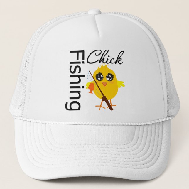 Casquette Poussin de pêche (Devant)