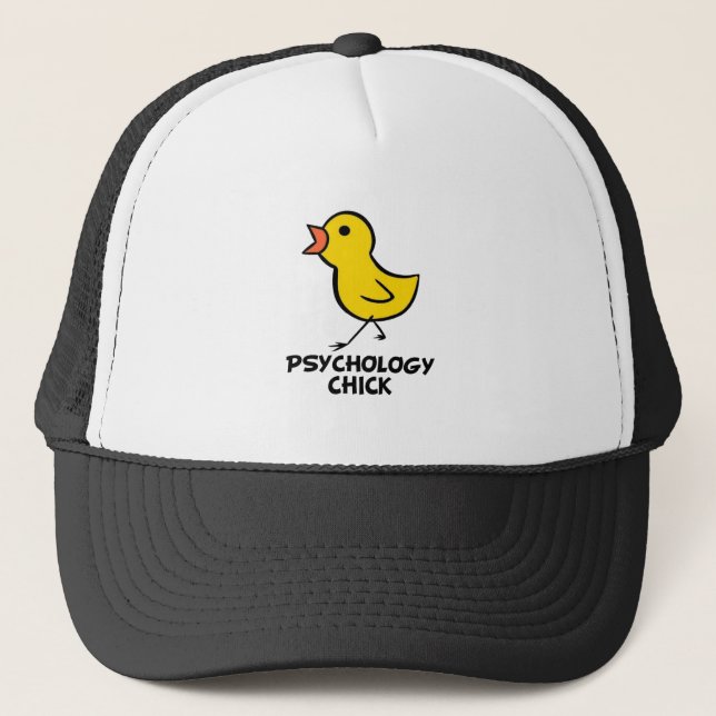 Casquette Poussin de psychologie (Devant)