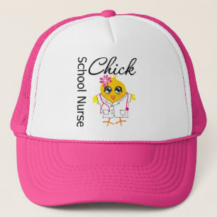 Casquette Poussin v2 d'infirmière d'école