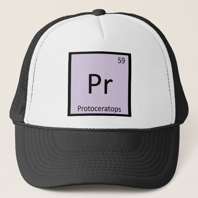 Casquette Pr - Symbole du dinosaure Protoceratops dans le ta (Devant)