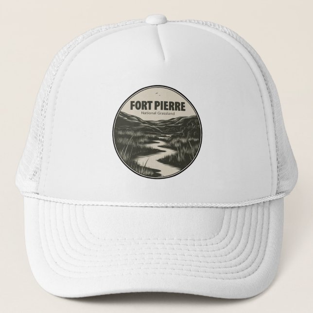Casquette Prairie nationale de Crooked River Oregon Stream (Devant)