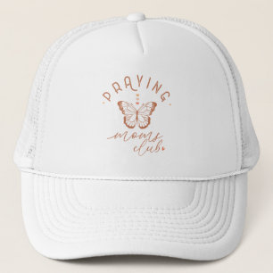 Casquette Praying Moms Club : Butterfly Boho Design Vintage