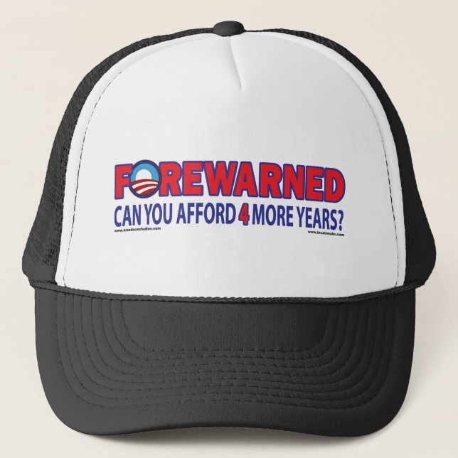 Casquette Préavis - Pouvez-vous vous permettre 4 ans de plus (Devant)