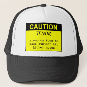 Casquette Précaution : Tenor