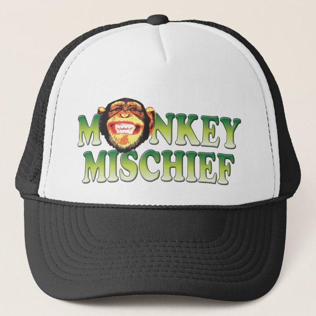 Casquette Préjudice de singe (Devant)